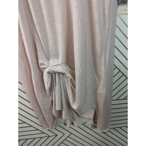 All Saints Pink Tie-Front Women's Top - Picture 4 of 7